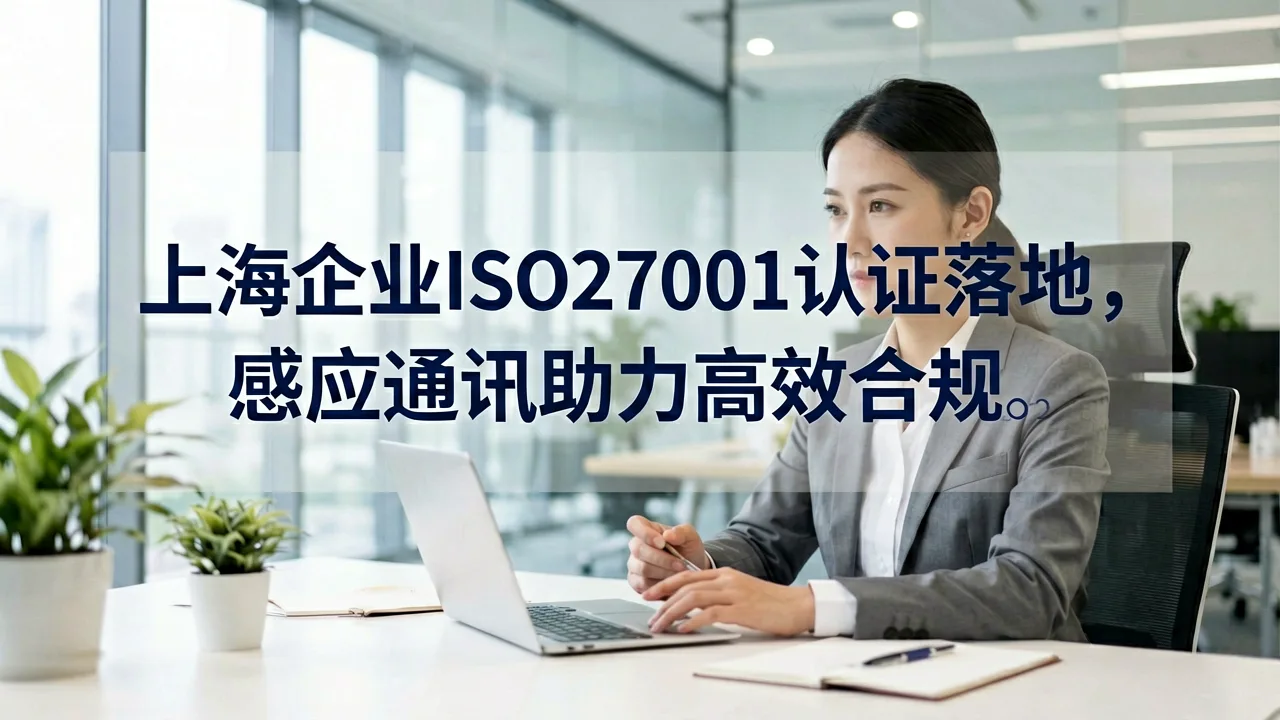 上海企业ISO27001认证落地,感应通讯助力高效合规