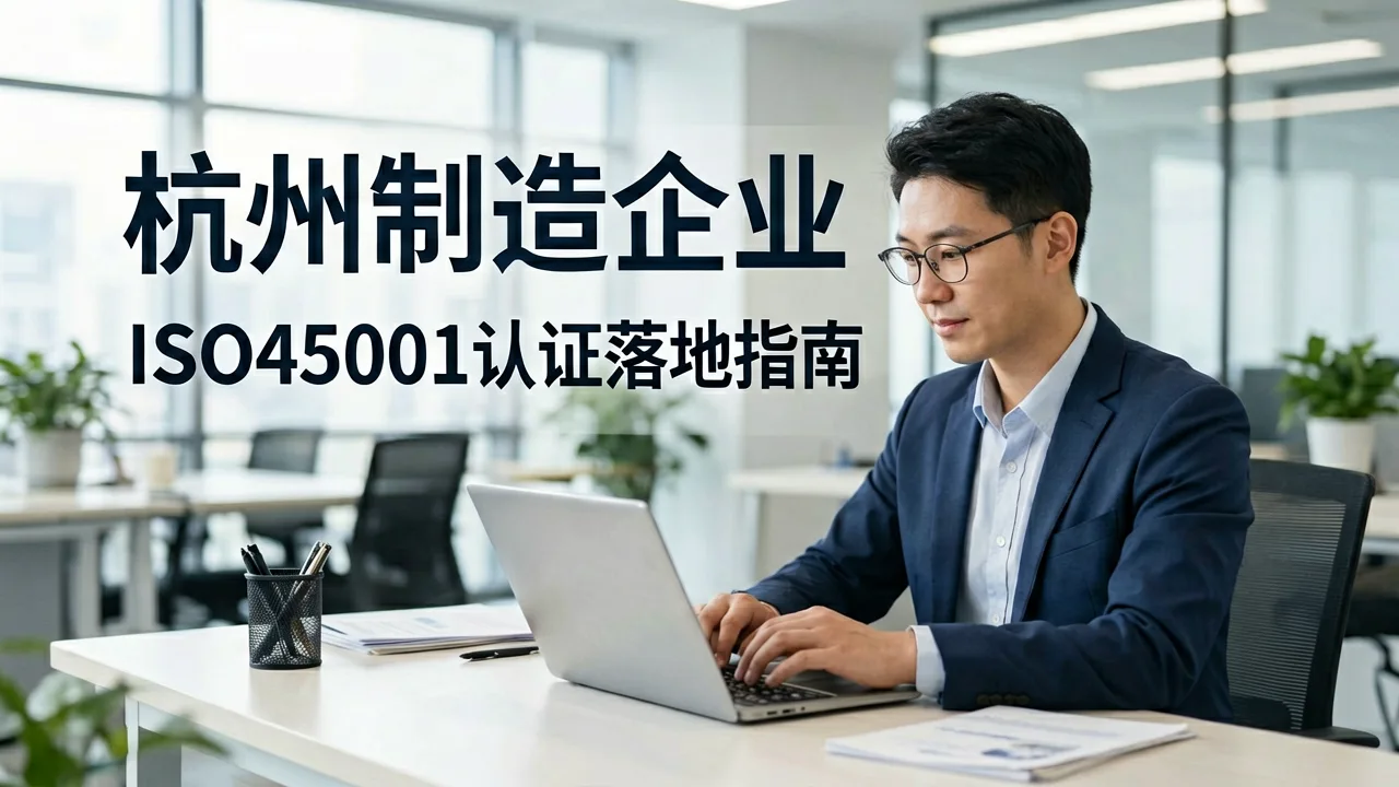 杭州制造企业ISO45001认证落地指南