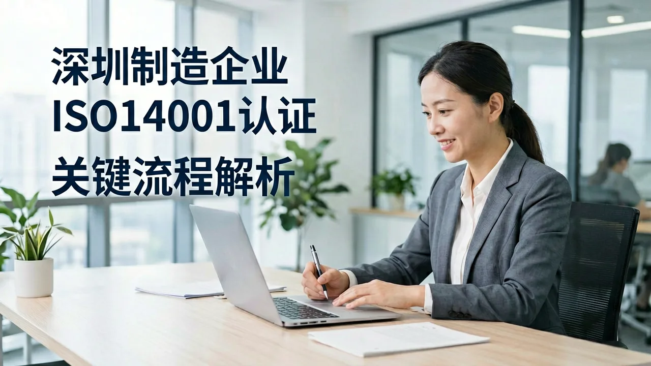 深圳制造企业ISO14001认证关键流程解析