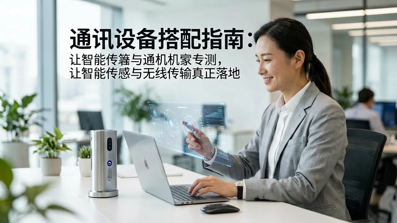 通讯设备搭配指南：让智能传感与无线传输真正落地